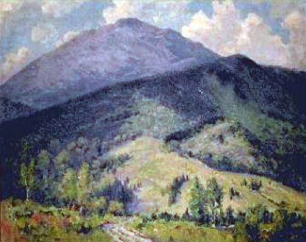 Mount Monadnock / Painting by Charles Curtis Allen, Fitzwilliam, N.H. library