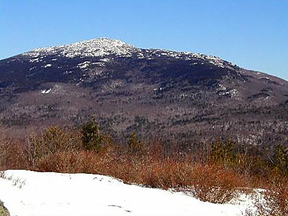 Mount Monadnock from Gap Mountain. Photo by Fred Shirley